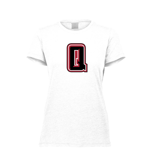 [FTSCUBWH-FAXS-LOGO2] Decker Women's Tri-Blend T-Shirt - Short Sleeve (Female Adult XS, White, Logo 2)