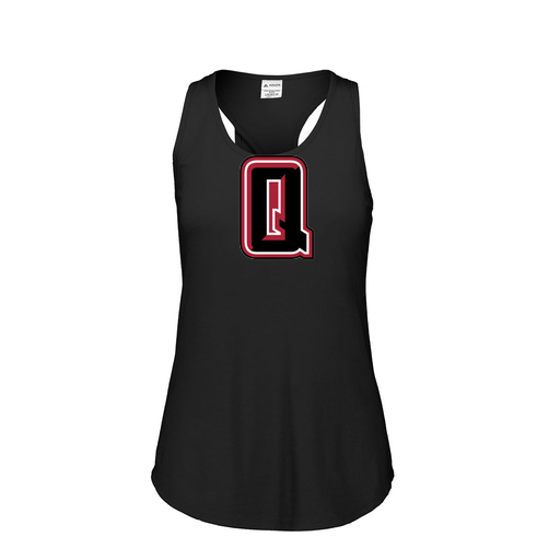 [3078.K94.S-LOGO2] Ladies Tri Blend Tank Top (Female Adult S, Black, Logo 2)