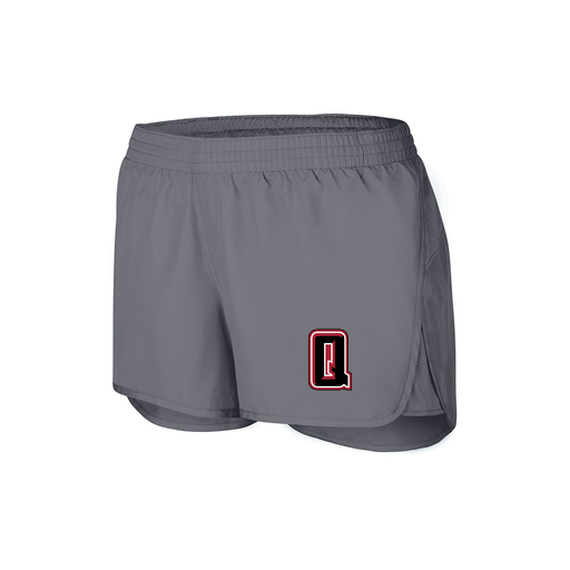 [2430.059.XS-LOGO2] Women's Performance Shorts (Female Adult XS, grey, Logo 2)