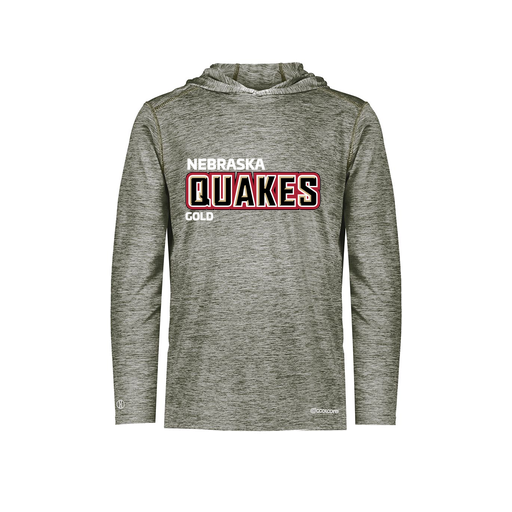 [FOLHCGGY-AS-LOGO3] Decker Men's Charge Hoodie (Adult S, Gray, Logo 3)