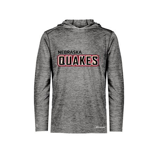 [FOLHCGBK-YS-LOGO1] Decker Youth Charge Hoodie (Youth S, Black, Logo 1)