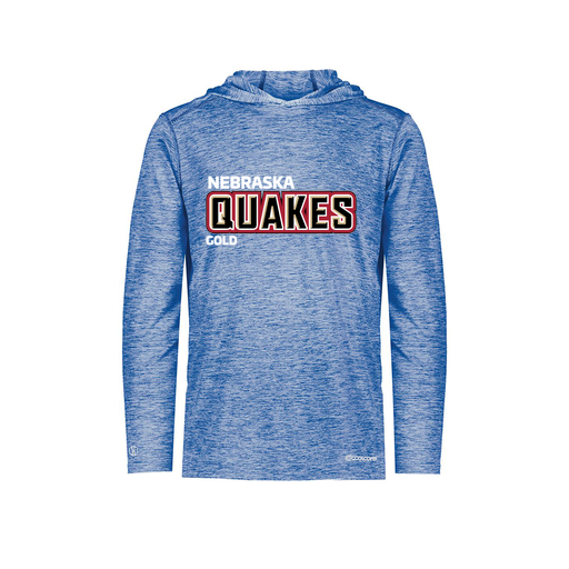 [FOLHCGRY-YS-LOGO3] Decker Youth Charge Hoodie (Youth S, Royal, Logo 3)