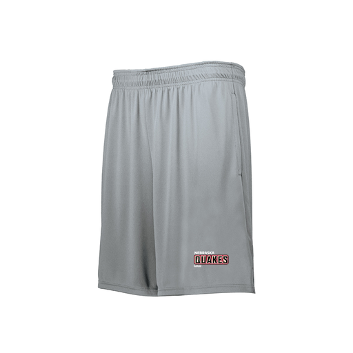 [229511.099.XS-LOGO3] Men's Swift Short (Adult XS, Silver, Logo 3)