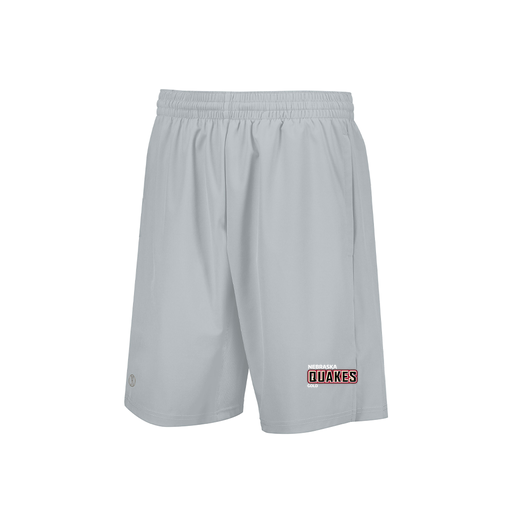 [229556.099.XS-LOGO3] Men's Weld Short (Adult XS, Silver, Logo 3)