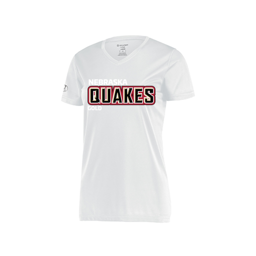 [222820.005.S-LOGO3] Ladies Movement Dri Fit Shirt (Female Adult S, White, Logo 3)