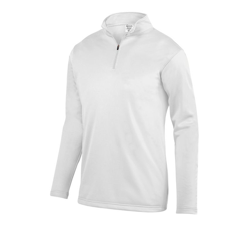 [5508.005.S-LOGO4] Youth FlexFleece 1/4 Zip (Youth S, White, Logo 4)